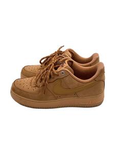 NIKE◆AIR FORCE 1 07 WB/エアフォース/キャメル/CJ9179-200/25cm/CML