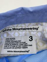 WHITE MOUNTAINEERING◆長袖シャツ/3/コットン/BLU/WM2371114_画像3