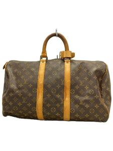 LOUIS VUITTON◆LOUIS VUITTON/ルイヴィトン/キーポル45/モノグラム・キャンバス/M41428