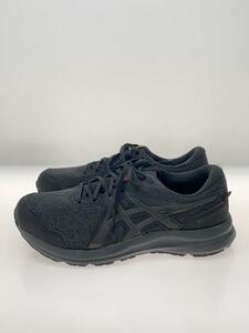 ASICS◆GEL-CONTEND 7 WP EXTRA WIDE/ローカットスニーカー/26cm/BLK/1011B333