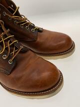 RED WING◆6 classic round/US9/BRW/レザー/9111/若干キズ_画像7