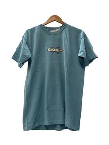 90s/USA製/シングルステッチ/CATZ BEST YET/Tシャツ/L/コットン/BLU