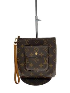 LOUIS VUITTON◆パルティシオン_モノグラム・キャンバス_BRW/PVC/BRW/MI0053