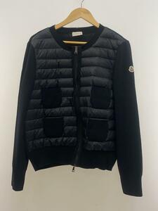 MONCLER◆カーディガン(厚手)/XL/ウール/BLK/093-9B51000-A9018