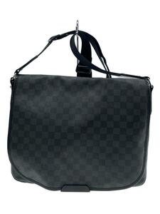 LOUIS VUITTON◆ダニエルGM_ダミエ・グラフィット_BLK/PVC/BLK