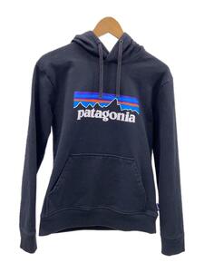 patagonia◆パーカー/S/コットン/ブラック/プリント/39539FA18