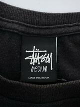 STUSSY◆Tシャツ/M/コットン/BLK_画像3