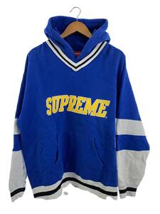 Supreme◆パーカー/L/コットン/BLU