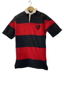 POLO RALPH LAUREN◆ポロシャツ/-/コットン/RED/ボーダー