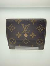 LOUIS VUITTON◆ポルト・モネ・ビエ・カルト・クレディ_モノグラム・キャンバス_BRW/PVC/BRW/レディース_画像1