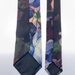 LAD MUSICIAN◆19AW/FLOWER TIE/フラワータイ/ネクタイ/ウール/ブラック/花柄/総柄/プリント/メンズの画像3