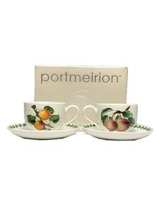 Portmeirion◆コーヒーカップ/花柄/カップ&ソーサー/4点セット/洋食器