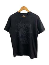 STUSSY◆Tシャツ/M/コットン/BLK_画像1