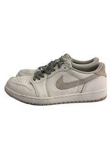 NIKE◆AIR JORDAN 1 LOW OG_エアジョーダン 1 ロー オリジナル/27.5cm/WHT