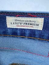 Levi’s◆ボトム/30/コットン/インディゴ/無地/LEJ502/リーバイス_画像6