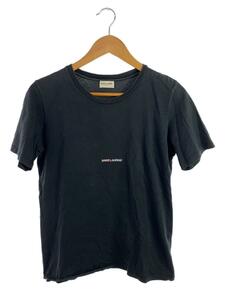 SAINT LAURENT◆Tシャツ/S/コットン/BLK/UP53 2017 01242