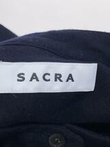 SACRA◆長袖ワンピース/38/ウール/BLK/122607041_画像3