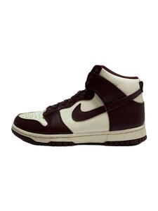 NIKE◆DUNK HIGH BURGUNDY_ダンク ハイ バーガンディ/25cm/BRD