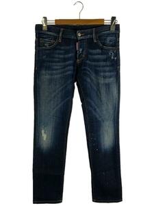 DSQUARED2◆スキニーパンツ/44/デニム/IDG/S74LA0678/SLIM JEAN/ペンキ、ダメージ加工