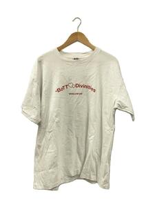 BoTT◆Divinities/Tシャツ/XL/コットン/WHT/プリント/首周り