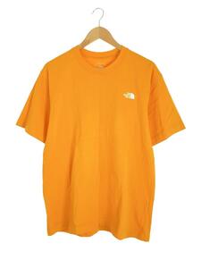 THE NORTH FACE◆Tシャツ_NT32006Z/XL/コットン/ORN/プリント