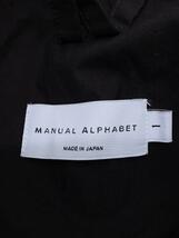 MANUAL ALPHABET◆YOKE SLEEVE SHTCOAT/コート/1/コットン/BRW/ma-j-232_画像3