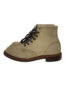 CHIPPEWA◆6inch Utility Boots/レースアップブーツ/26cm/BEG/スウェード/1901ｍ27