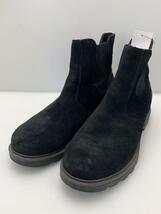 SOREL◆サイドゴアブーツ/26cm/BLK/スウェード/CARSON CHELSEA WP_画像2