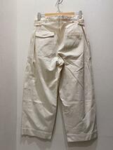 A.PRESSE◆USAF Hemmed Bottoms/ボトム/2/コットン/WHT/22ASP-04-03M_画像2