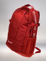 Supreme◆18SS/BackPack/リュック/ナイロン/RED_画像2