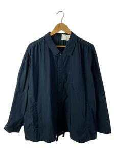 Porter Classic◆22SS/POPLIN GATHERED JACKET/コーチジャケット/4/コットン/NVY