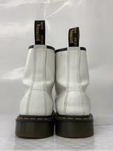 Dr.Martens◆8ホールレースアップブーツ/US10/WHT/11822_画像8