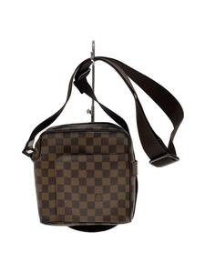 LOUIS VUITTON◆オラフPM_ダミエ・エベヌ_BRW/PVC/BRW/N41442