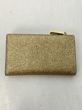 kate spade new york◆カードケース/-/GLD/無地/レディース_画像2