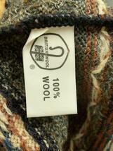 Vintage/90s/British Wool Knitsweater/ニットセーター/SIZE:M/総柄_画像4