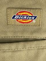 DICKIES◆ストレートパンツ/32/コットン/BEG/無地/22297_画像4