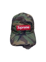 Supreme◆キャップ/Ventile Camp Cap/コットン/KHK/カモフラ/メンズ/2022AW_画像1