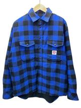 CHALLENGER◆チャレンジャー/BUFFALO CHECK LINING SHIR/L/BLU/チェック/CLG-SH 023-006_画像1