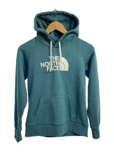 THE NORTH FACE◆COLOR HEATHERED FLEECE HOODIE_カラーヘザードフリースフーディ/M/コットン/BLU