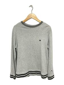 Champion◆スウェット/XL/コットン/GRY/無地