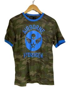 HYDROGEN◆Tシャツ/M/コットン/KHK/カモフラ