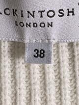 MACKINTOSH LONDON◆セーター(厚手)/38/コットン/WHT/g5n08-105-01_画像4