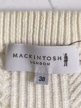 MACKINTOSH LONDON◆セーター(厚手)/38/コットン/WHT/g5n08-105-01_画像3