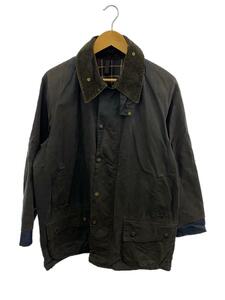 Barbour◆C42/BEAUFORT/オイルド/ジャケット/-/コットン/GRY/無地/A155