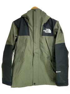 THE NORTH FACE◆MOUNTAIN JACKET_マウンテンジャケット/XS/ナイロン/KHK/無地