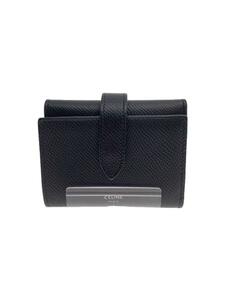 CELINE◆3つ折り財布/-/BLK/メンズ