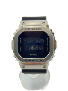 CASIO◆クォーツ腕時計_G-SHOCK/デジタル/ステンレス/ブラック/黒/GM-5600R120-1JR