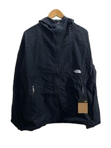 THE NORTH FACE◆COMPACT JACKET_コンパクトジャケット/L/ナイロン/BLK//