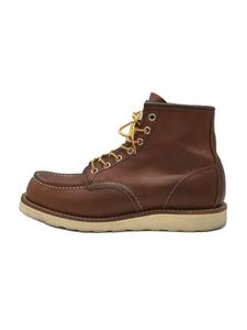 RED WING◆アイリッシュセッター/875/レースアップブーツ/US8/ブラウン/レザー