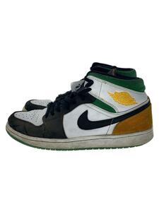 NIKE◆AIR JORDAN 1 MID SE_エアジョーダン 1 ミッド SE/28cm/WHT